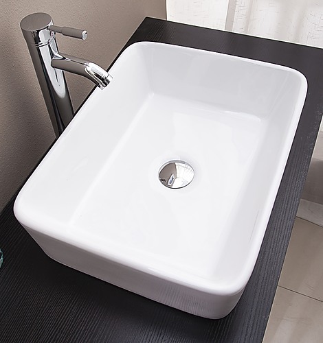 ... Above-Countertop Square Basin from Della Francesca. This basin is an
