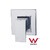 Chrome Bathroom Shower Wall Mixer w/ WaterMark