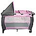6in1 F&F Portable Baby Portacot Travel Cot - PINK