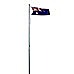 6.0m Flag Pole Full Set / Kit w Australian Flag