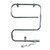 Electric Heated Bathroom Towel Rack -80w